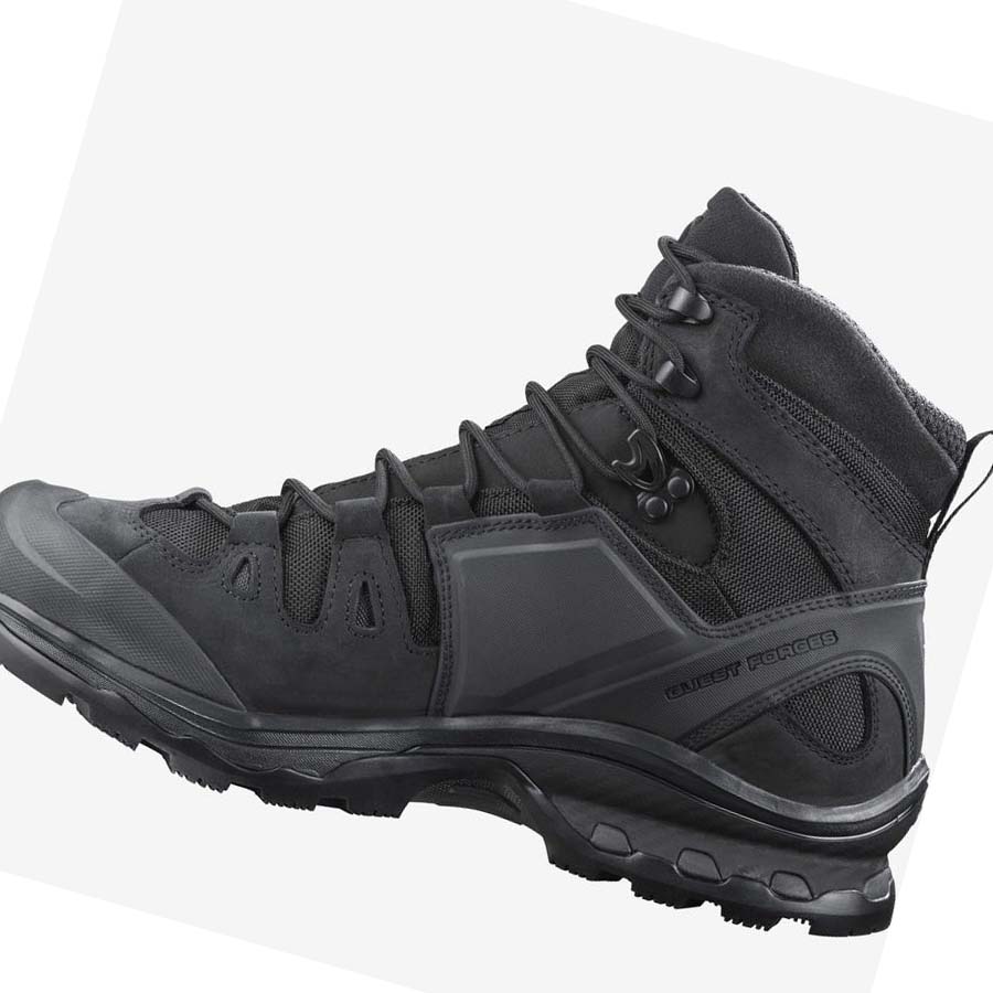 Salomon QUEST 4D GORE-TEX FORCES 2 EN Csizma Férfi Fekete | HU 2258UZG